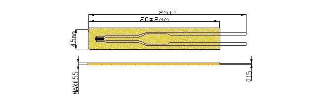 Factory Direct Mf55 Thin Film Ntc Thermistor 5K/10K/50K/100K 3950 1% for Computer Air Conditioner Customized