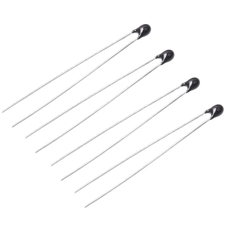 Temperature Controling Black Epoxy Head Ntc Thermistor 10k Mf52